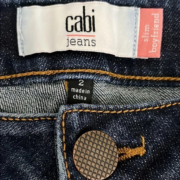 Cabi Slim Boyfriend Jeans in Celebrity Star Wash - Size 2 - Picture 5 of 7